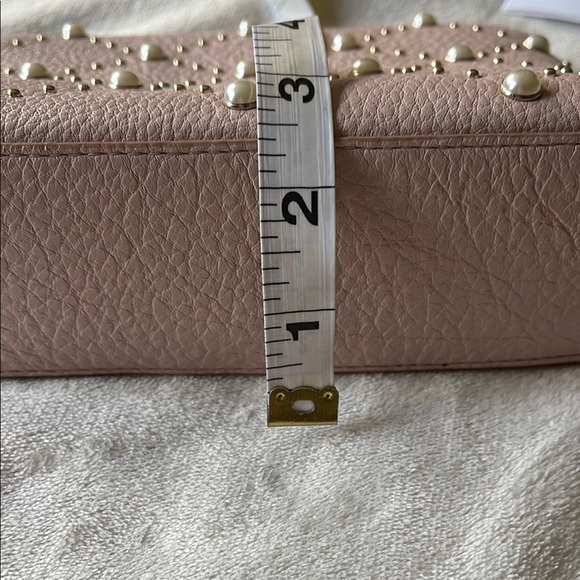Kate Spade Pink Quilted Clutch with Gold Studs - Picture 9 of 12